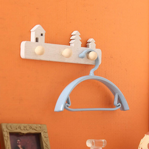 Ganchos Para Abrigos De Casa De Muñecas 1:12, Mini Gancho