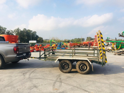 Trailer Para 1500 Kg Con Rampa Y Barandas