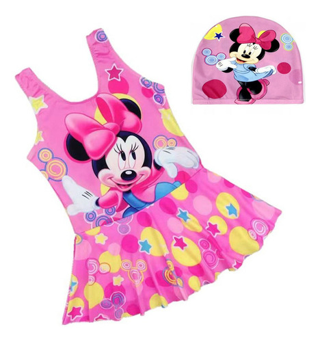 Moda Niños Traje De Baño Mickey Mouse De Dibujos Animados Ni