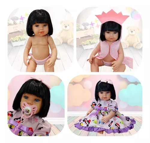 Boneca Bebê Reborn Princesinha Original Silicone. - Boneca Reborn