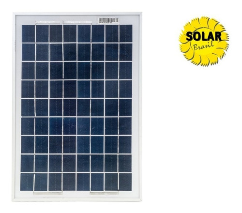 Imagem 1 de 5 de Modulo Solar Fotovoltaico Komaes Km 10w Padrão 12v