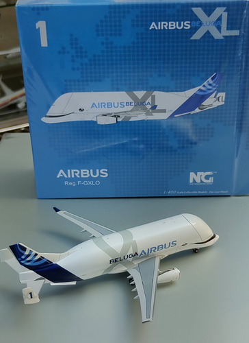 Avion Airbus A330 743l Beluga 1 Xl F-gxlg 1:400 Ng Metal Blanco (Usado)