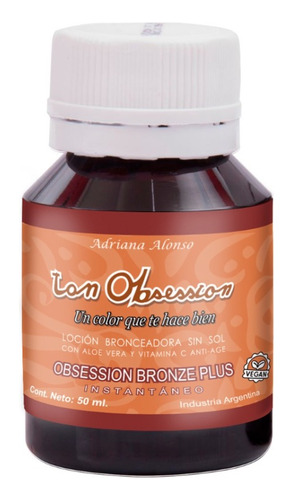 Autobronceante Obsession Bronze Anti Age  X 3 Unid