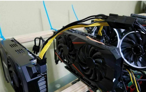 Cable Adaptador Pci-e De 6 Pines A Doble 6 Y 8 Pines Grafica
