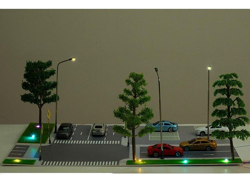 Kits De Escenografía A Escala Ho Para Estacionamiento, Con