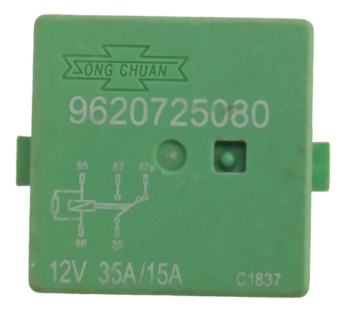 Relé De Ventilador De Radiador De Refrigeración, 4 X 12 V, 3