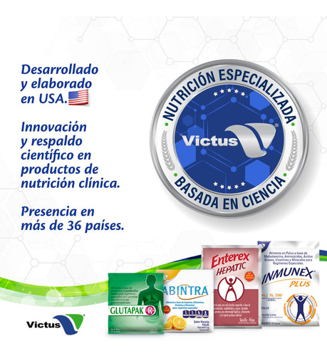 Imagen 4 de 4 de Abintra Enterex 27g Caja De 30 Sobres
