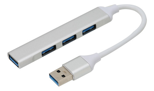 Mini Conector Portátil De Extensión Usb De Múltiples Puertos