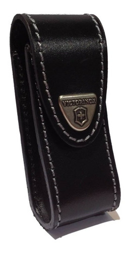 Funda De Cuero Victorinox Chica  Original Encastre Cinturon