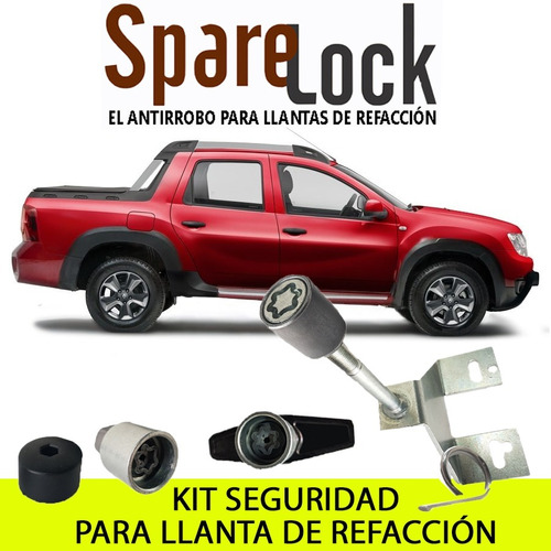 Kit Llanta Refaccion Sparelock Duster Oroch Intens Nuevas