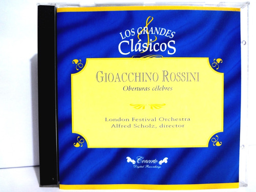 Cd Los Grandes Clásicos - Giocchino Rossini Oberturas 1995