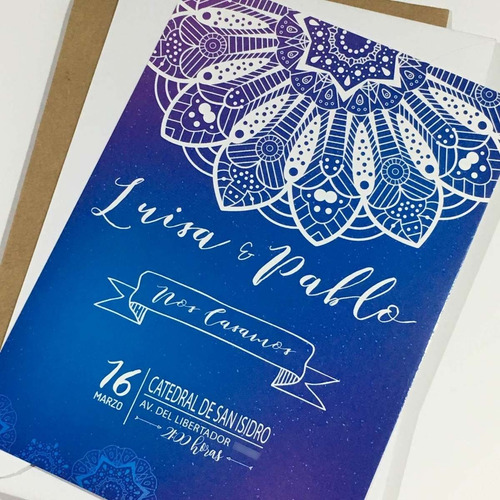 Invitaciones Tarjetas Bodas Casamientos 15 Años C/sobre X50