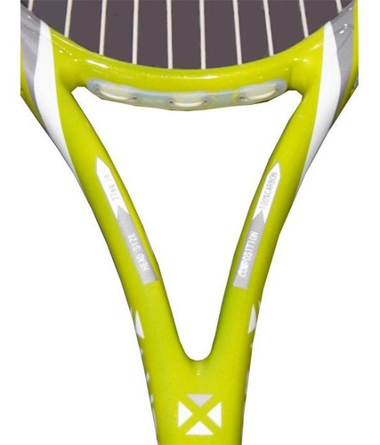Raqueta Squash Hacker Equilibre 125 Color Verde Claro Tamaño Del Grip 0