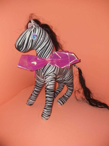Barbie Animal Opción, Zebra Zizi, Fuera De Caja, Año 1988 (Usado)