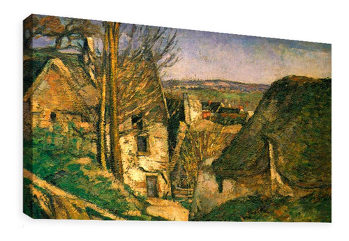 Cuadro Decorativo Canvas La Casa Del Ahorcado Paul Cezanne