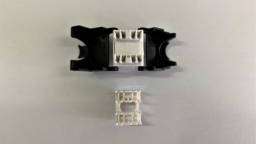 Jack Rj-45 Tipo Keystone Conector Hembra Redes Categoria 6a