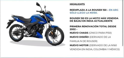 Rouser 150 Patentada 12de$520.000 (125 160 200) Descuento$$$