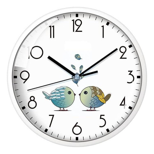 Reloj De Pared Redonda De 12 Pulgadas Ksyou Reloj De Pared R