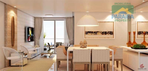 Imagem 12 de 13 de Apartamento Residencial À Venda, Cabo Branco, João Pessoa - Ap0381. - Ap0381