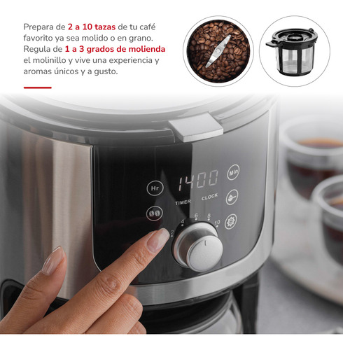 Cafetera Filtro Aromakaffee Th-145dmi