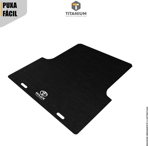 Imagem 3 de 6 de Tapete Caçamba Toyota Hilux 2005/... - Puxa Fácil