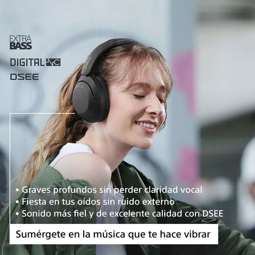 Imagen 8 de 9 de Audifonos Sony Wh Xb910n Bluetooth Noise Cancelling Negro