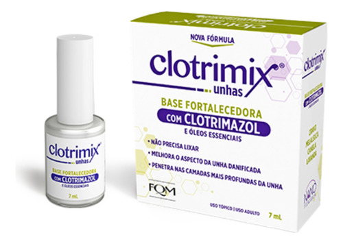 Kit Com 1 Clotrimix Creme 20gr + 1 Clotrimix Esmalte 7ml