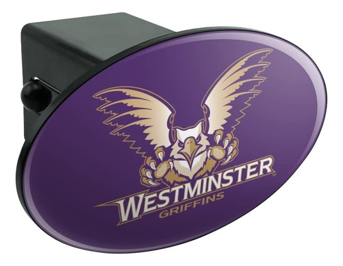 Westminster College Primary Logo Oval Tow Hitch Cover Traile