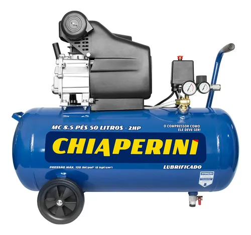comprar Compressor de ar elétrico portátil Chiaperini Mc 8.5\u002F50L 50L 2hp 220V