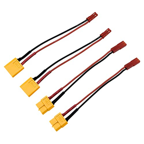 Fly Rc Adaptador Conectores Batería Lipo Jst A Xt60 (2 Pares