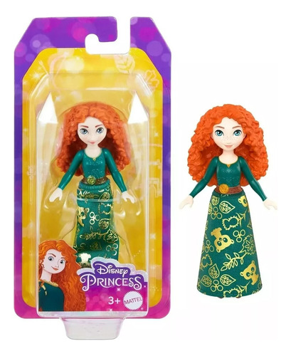 Mini Muñeca Disney Princesas Merida Mattel Hlw69mv