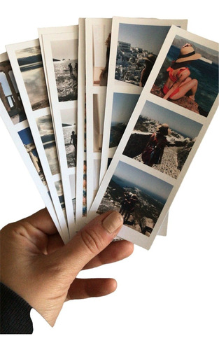 Tira De Fotos Tipo Polaroid X8 Unidades Imantadas