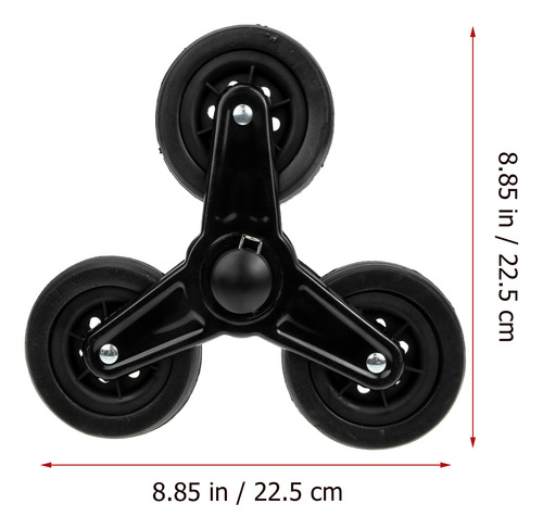 Carrito De Compras Caster, 1 Par De Ruedas