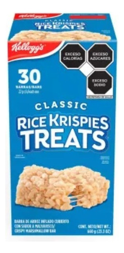Barras De Arroz Kellogg's Rice Krispies Treats Sabor Malvavi