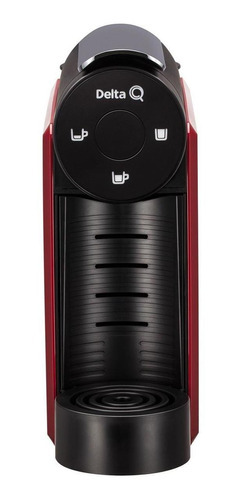 Máquina Cafeteira Capsulas Café Expresso Delta Q Mini Qool Cor Vermelha Voltagem 110v