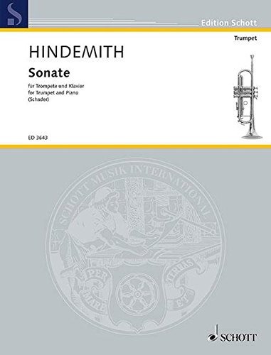 Sonata (1939) Trumpet And Piano (edition Schott)