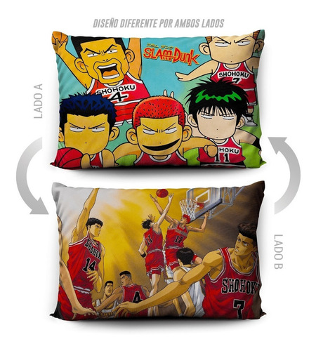 Imagen 5 de 5 de Funda De Almohada Slam Dunk 70x45cm Vudú Love