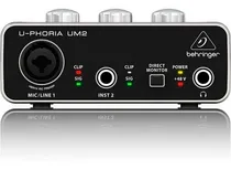 Comprar Interfaz de audio USB Behringer U-phoria Um2