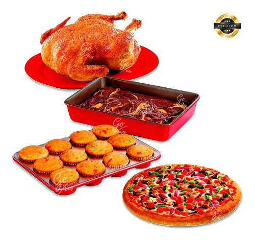 Horno Conveccion Sistema De Rostizado Cocinar Pizza Original