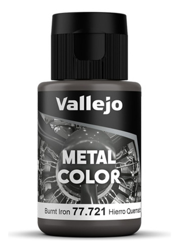 Vallejo Acrílico Metal Color Hierro Quemado 77721