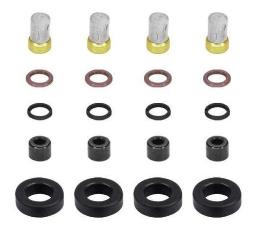 Kit Reparo Filtro Bico Injetor Toyota Hilux Flex 2.7 2012 13