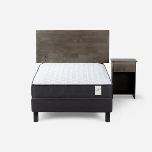 Cama Europea Rosen Wave 1.05x1.90 1 Pl Muebles Tabor Graf