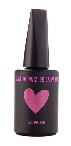 Esmalte Uñas Gel Agatha Ruiz De La Prada Escarchado Burgundy
