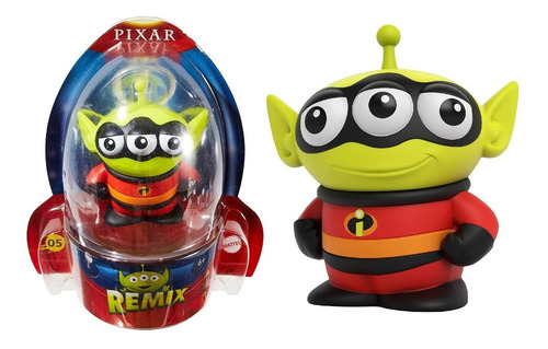 Disney Pixar Marcianito Remix Disfrazado De Mr Increible