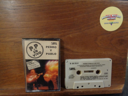 Pedro Y Pablo En Vivo Cassette Rock
