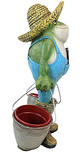 Design Toscano Hf300718 Buckets La Estatua De La Rana Del Ja