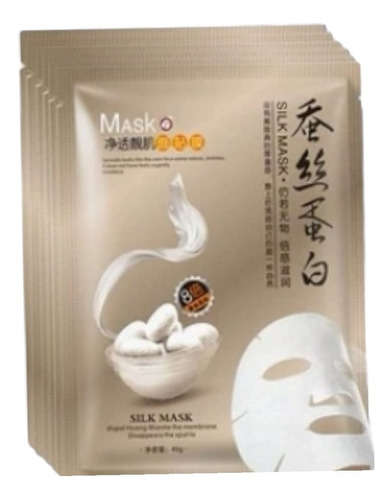 Mascarilla Facial Silk Mask Con Proteina Y Colageno