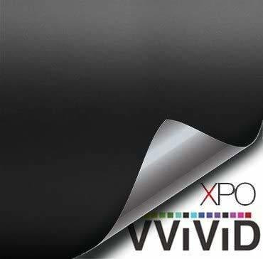 Vvivid Rollo De Pvc Negro Mate Xpo Tecnología De Liberación 