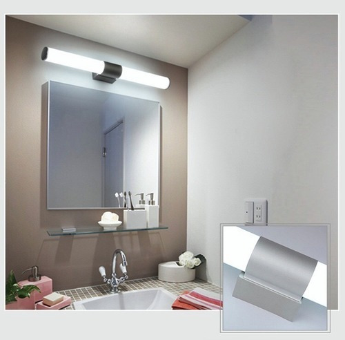 Lámpara De Pared Led Para Espejo De Baño Moderno 40cm 16w