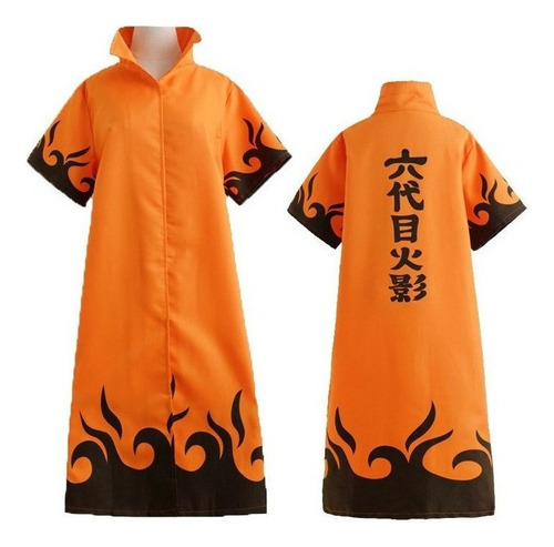 Capa Gabardina Hokage Minato Anime Naruto Shippuden Cosplay